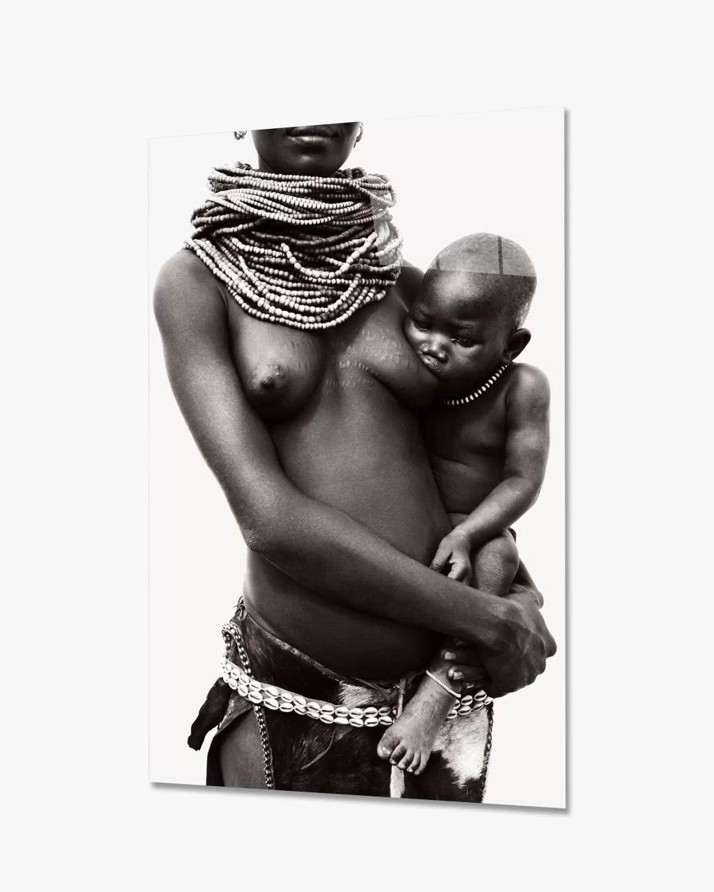 African Woman and Baby