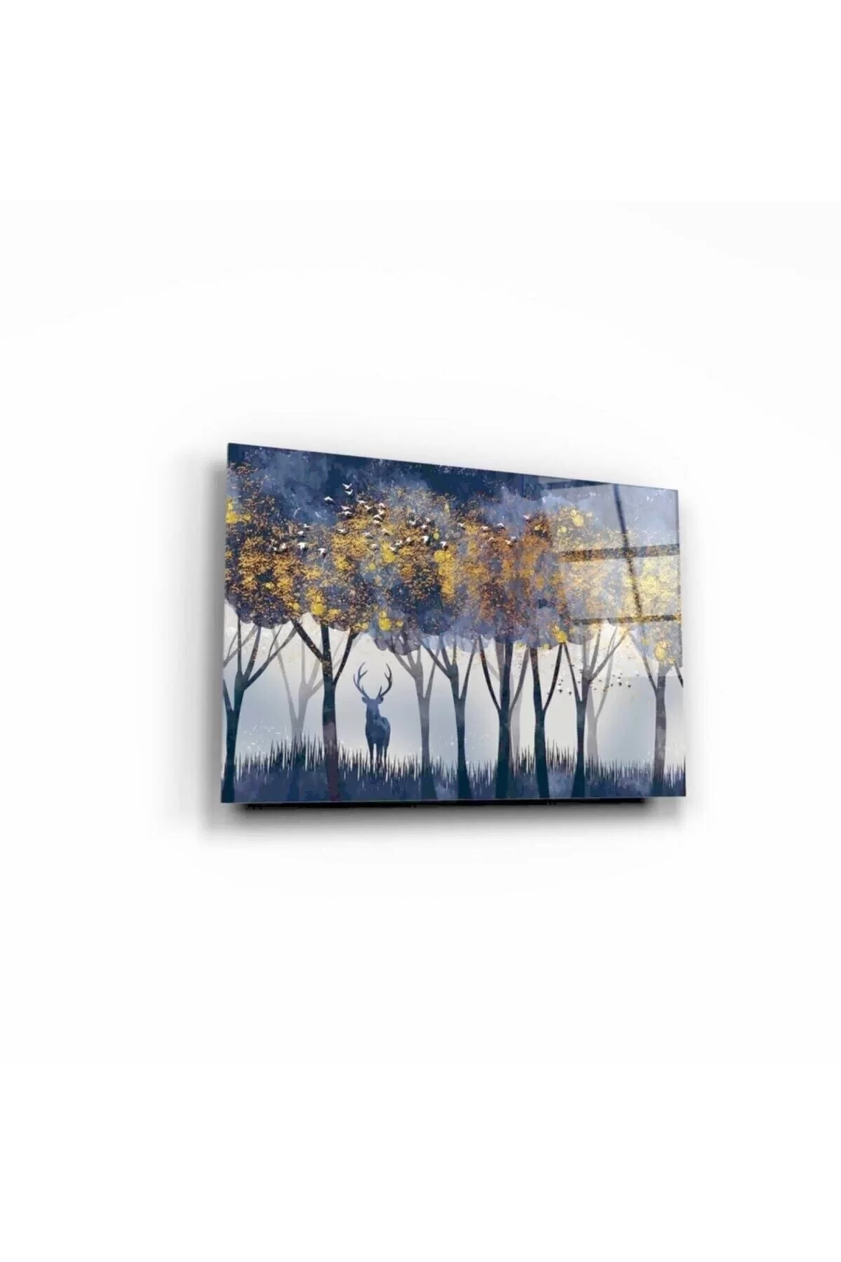 Trees Glass Painting 50x70 Cm