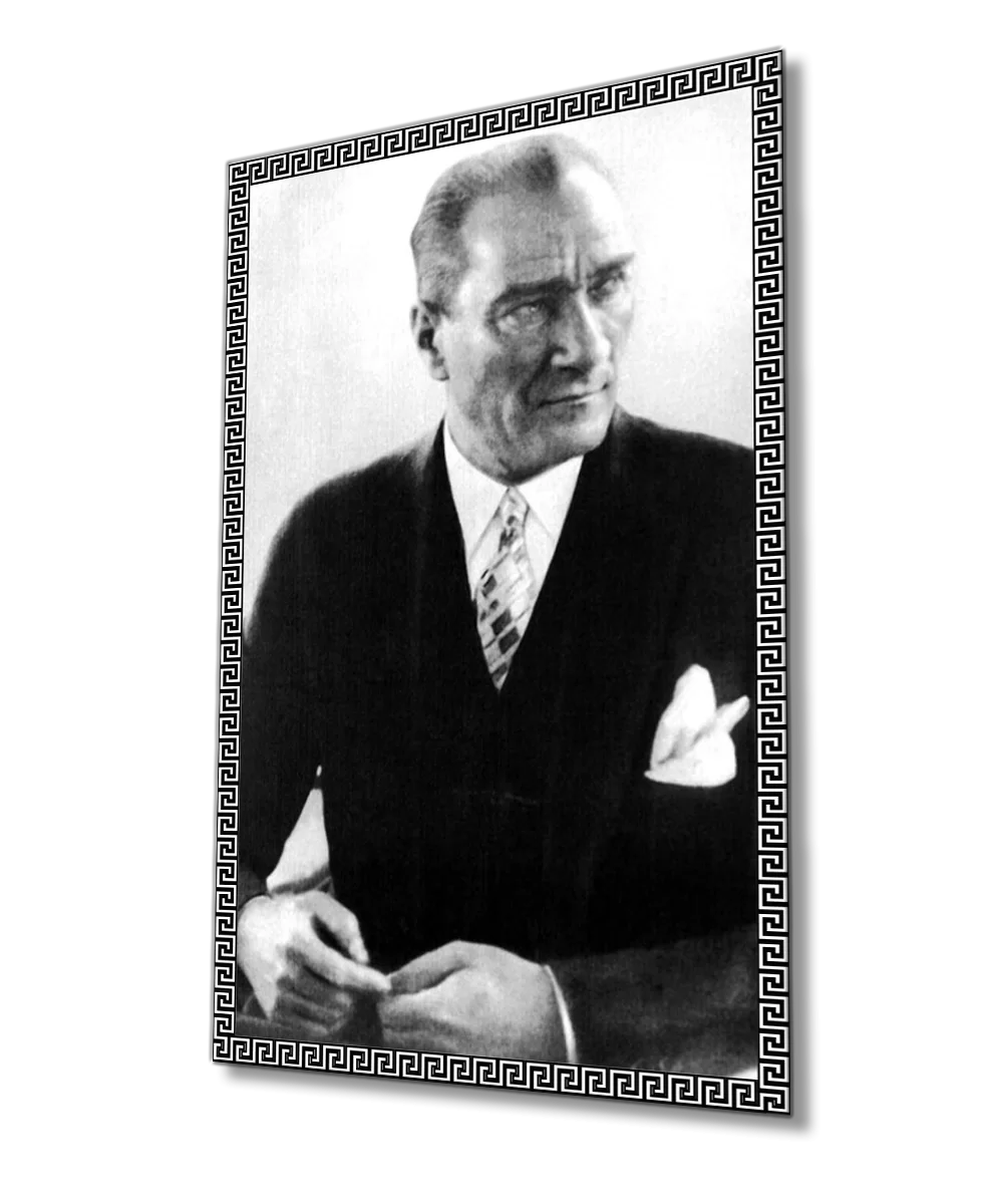 Ataturk Glass Painting