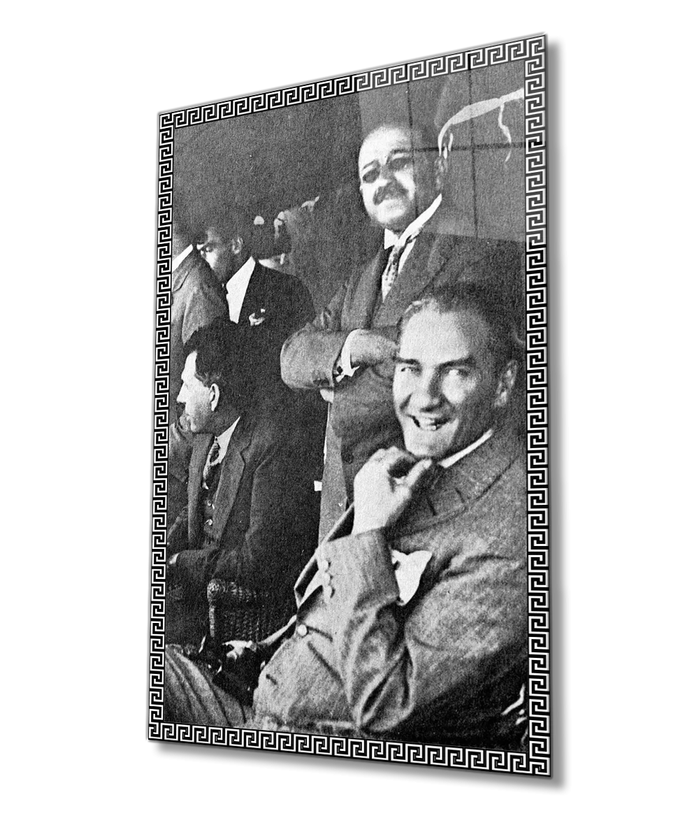 Ataturk Glass Painting