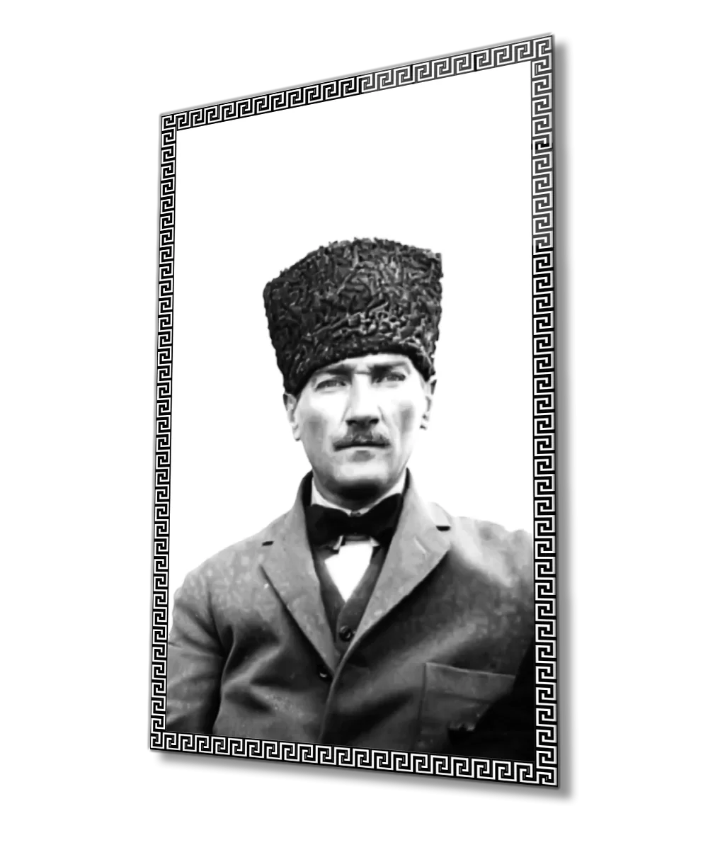 Ataturk Glass Painting