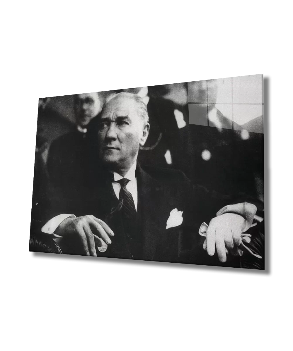 Ataturk Glass Painting