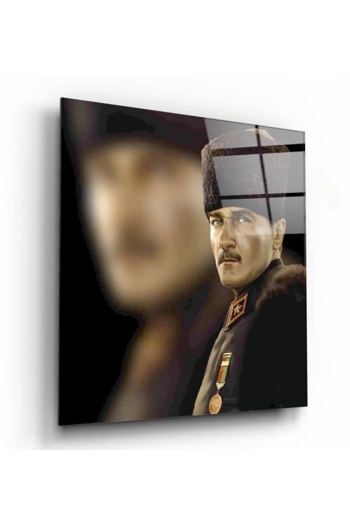 Ataturk Glass Painting