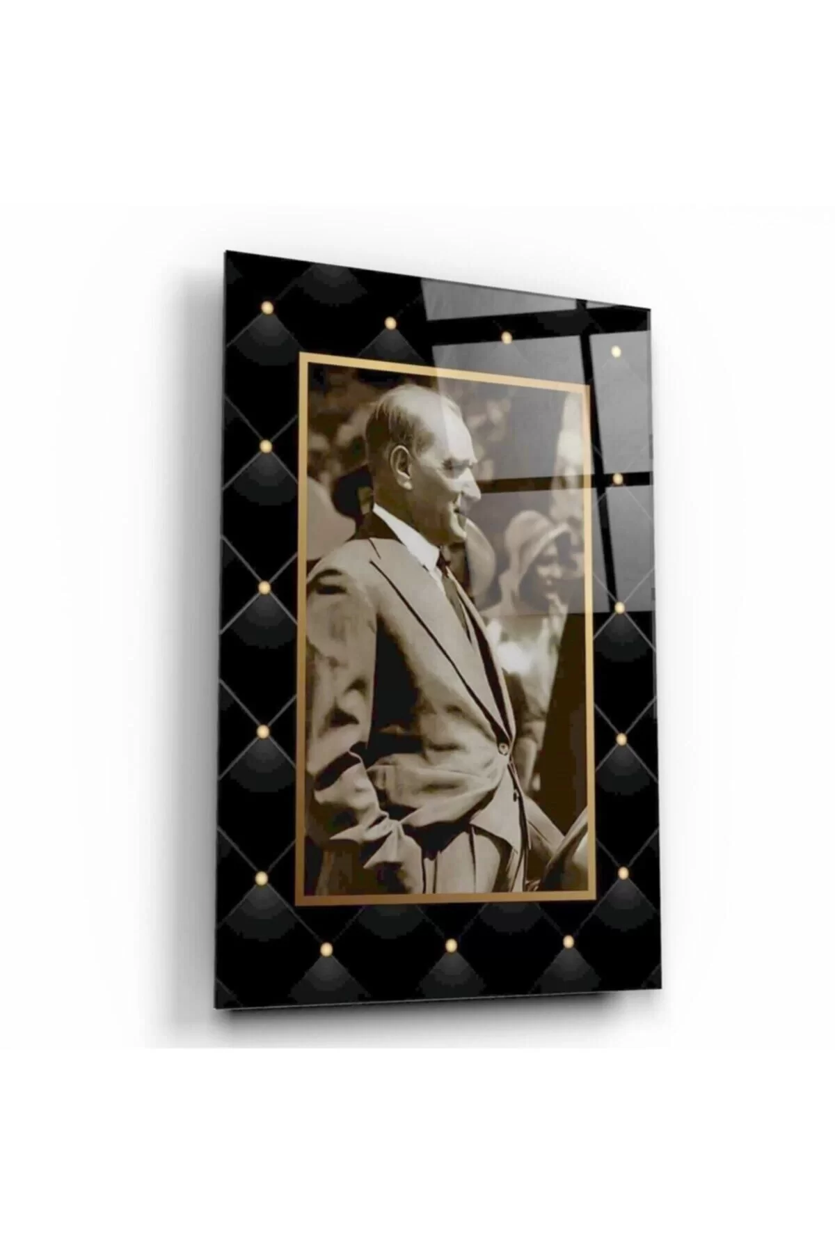 Ataturk Glass Painting