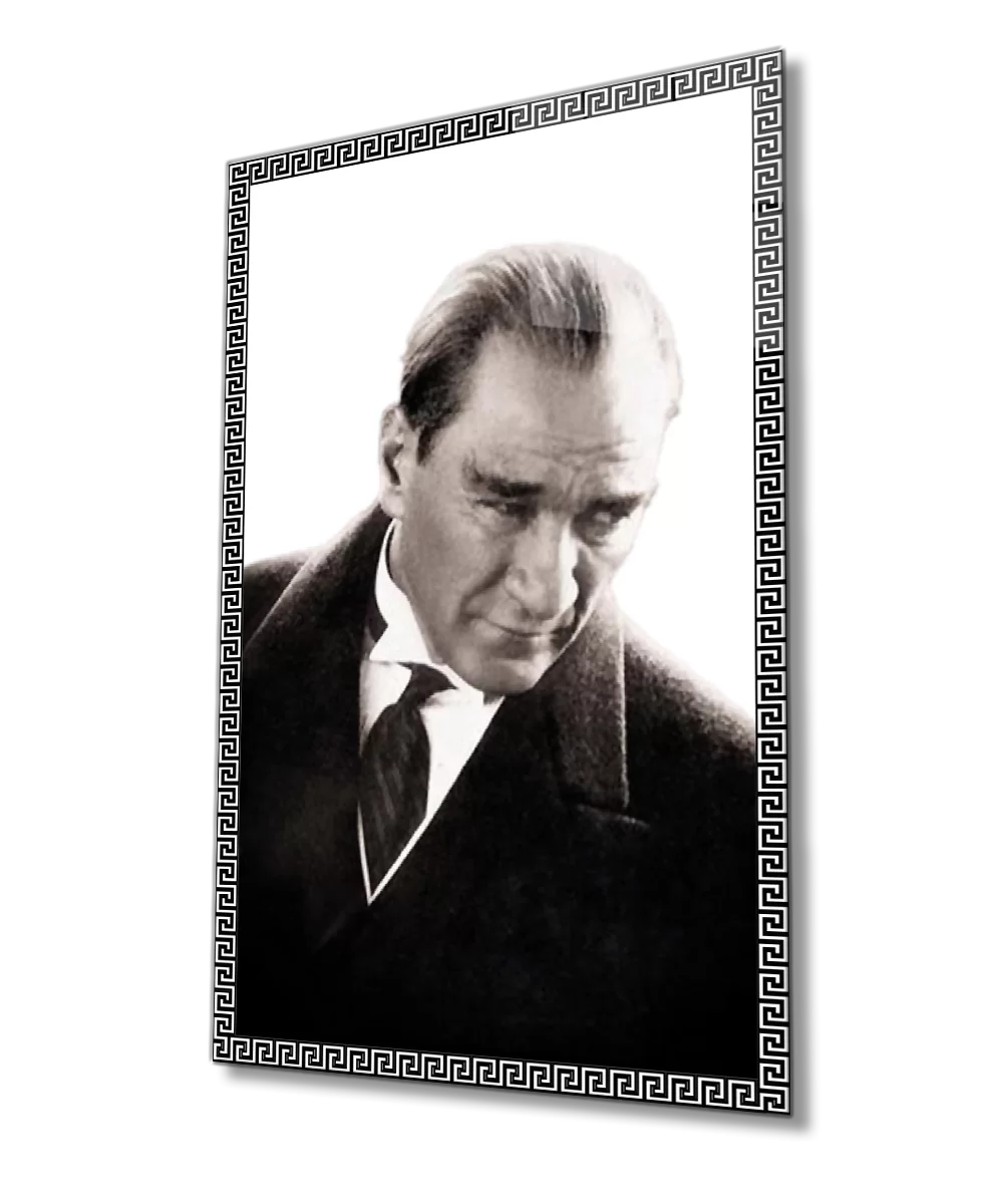 Ataturk Glass Painting