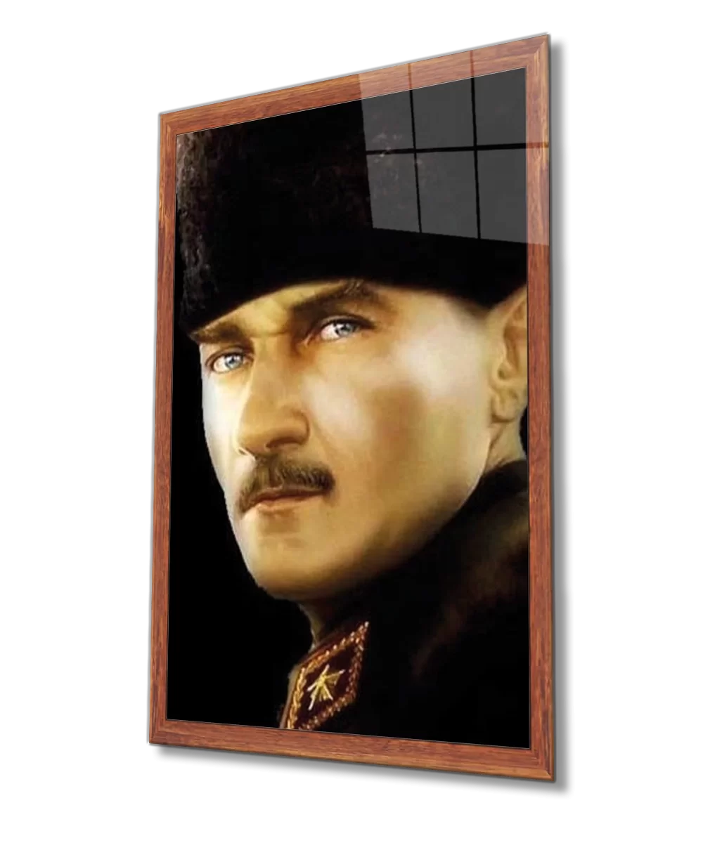 Ataturk Glass Painting