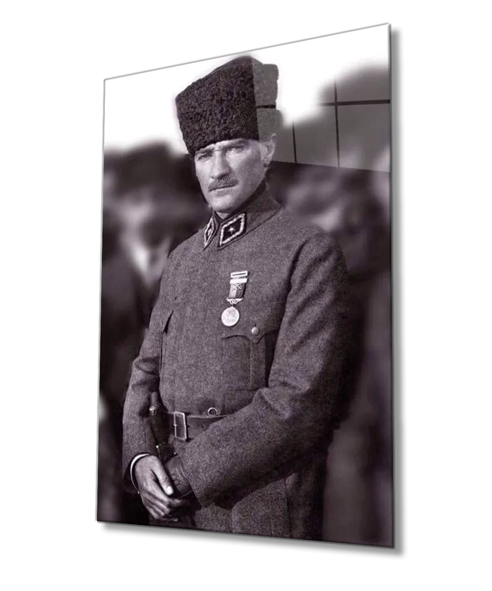 Ataturk Glass Painting