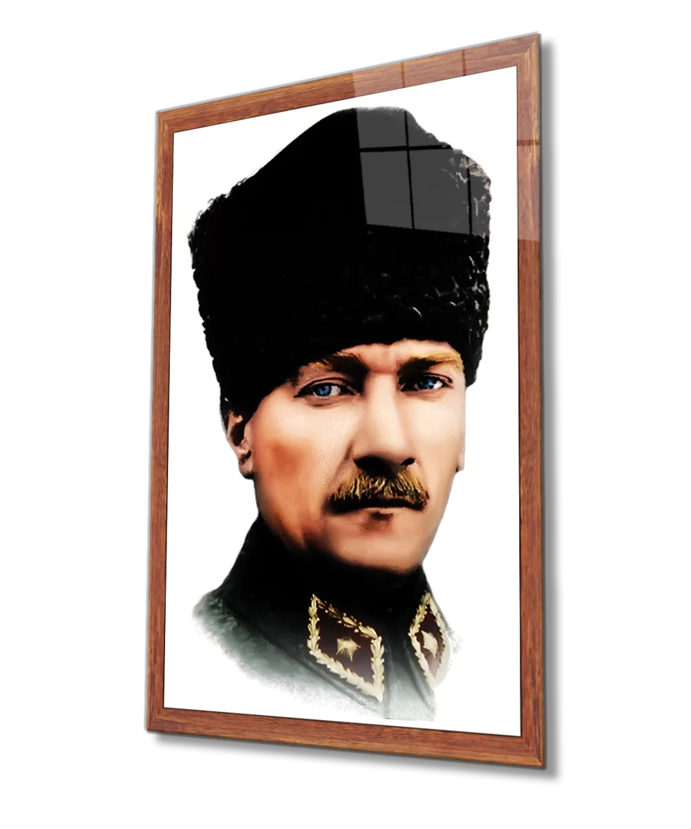 Ataturk Glass Painting