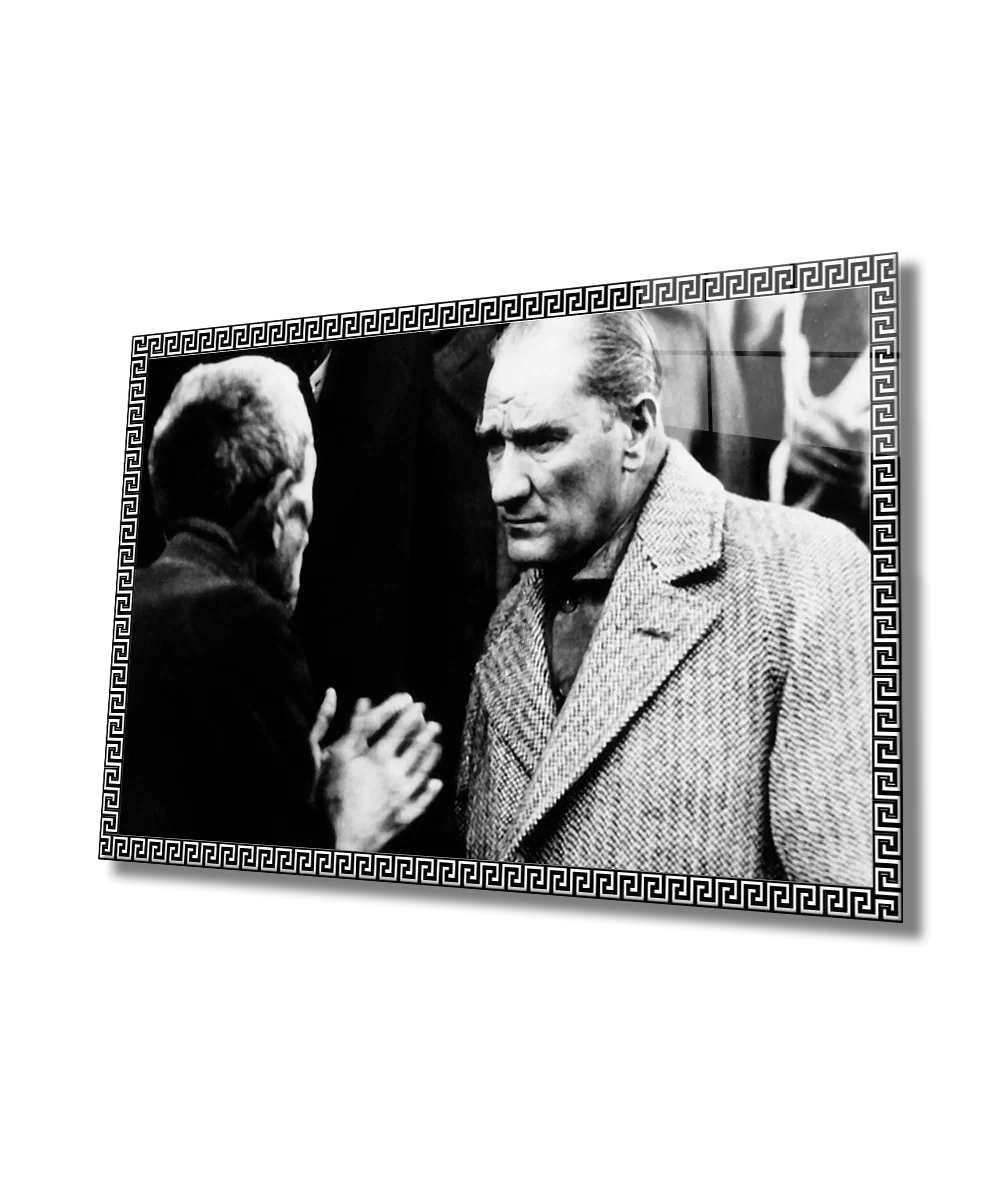 Ataturk Glass Painting