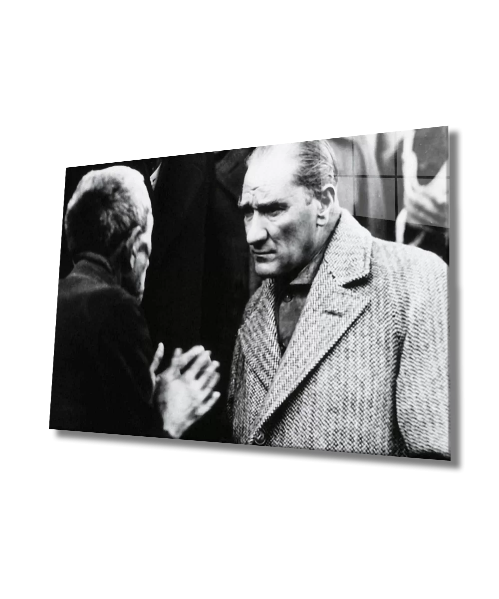 Ataturk Glass Painting