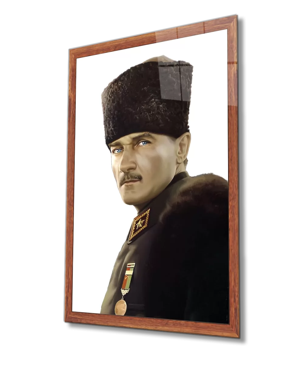 Ataturk Glass Painting