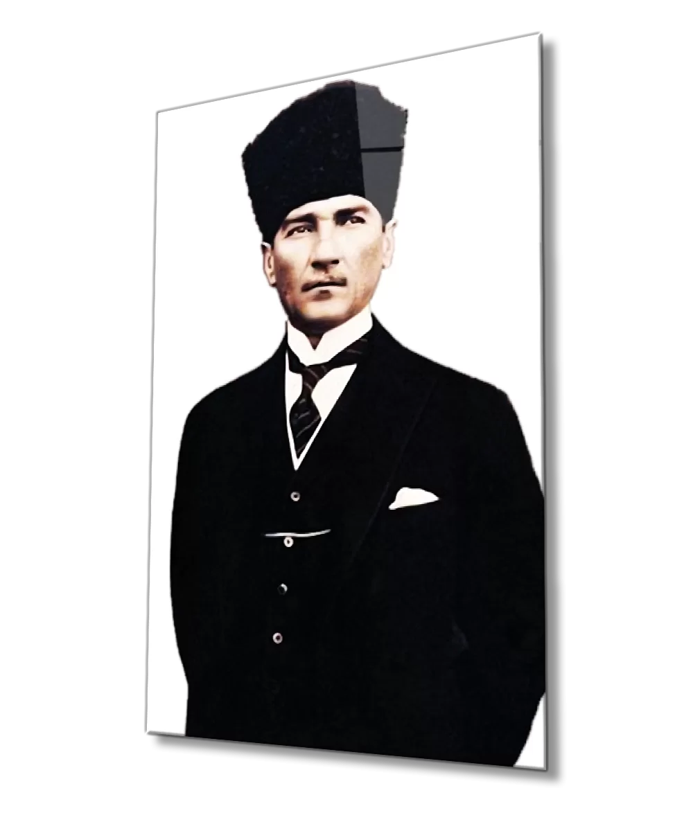 Ataturk Glass Painting