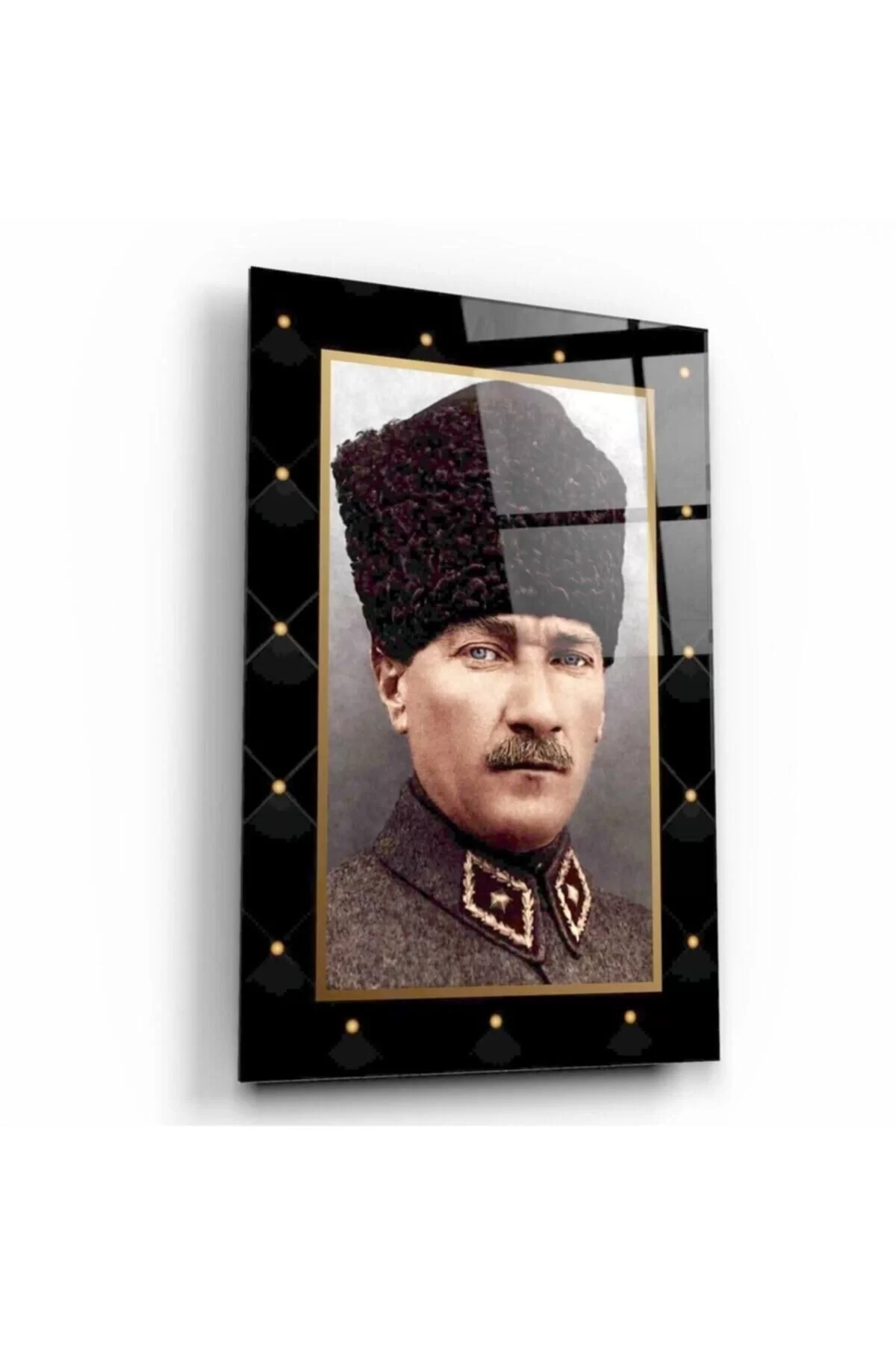 Ataturk Glass Painting