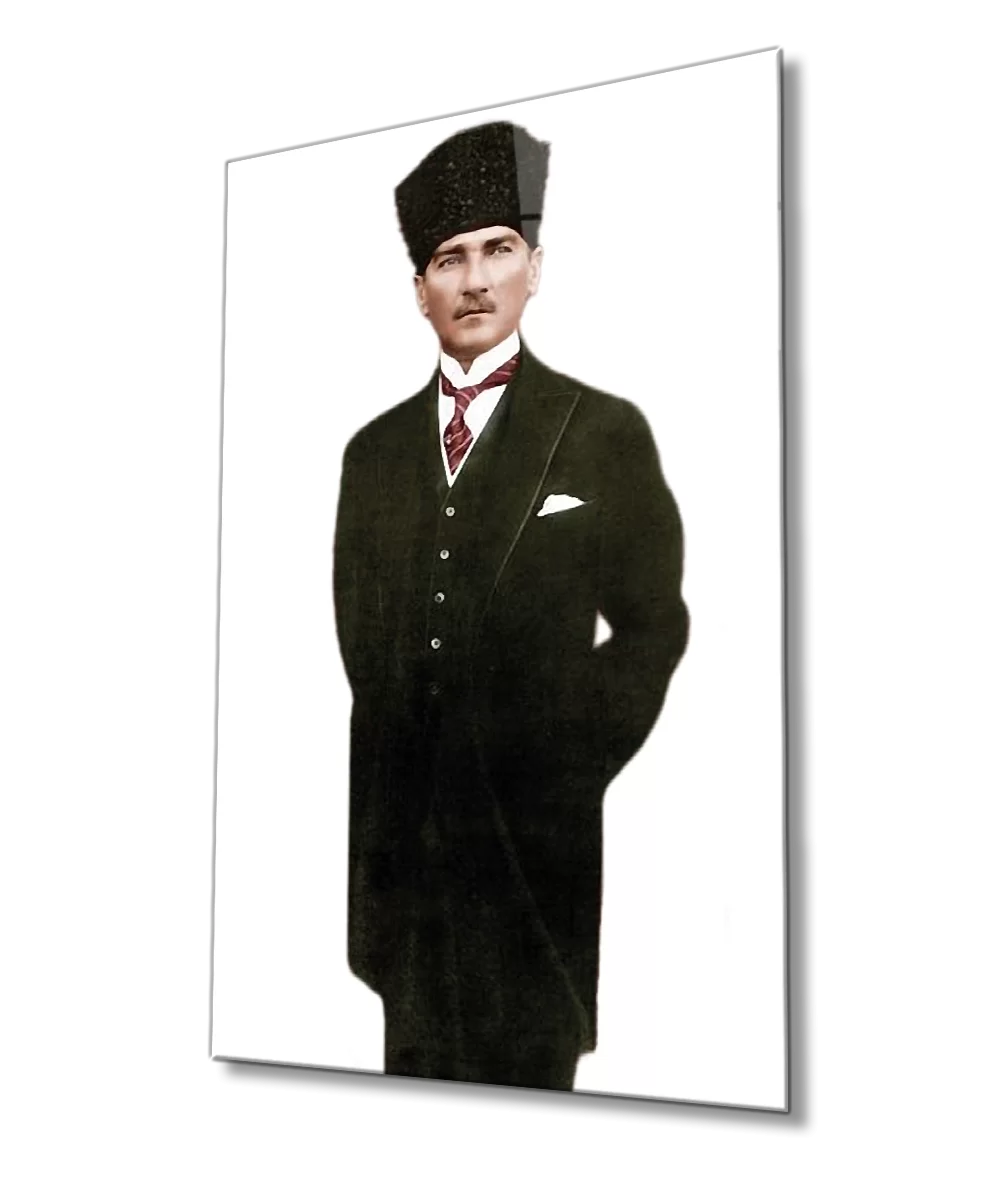 Ataturk Glass Painting