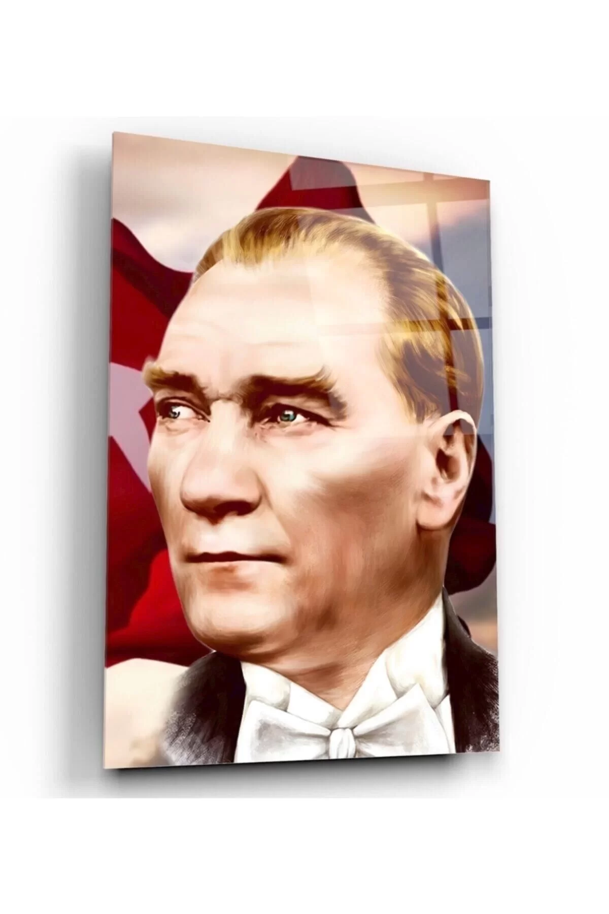 Ataturk Glass Painting