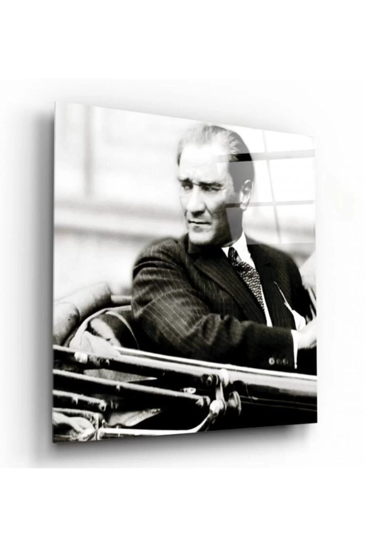 Ataturk Glass Painting