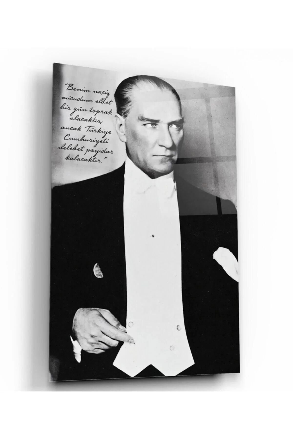 Ataturk Glass Painting