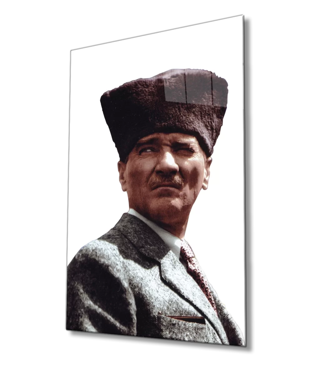 Ataturk Glass Painting