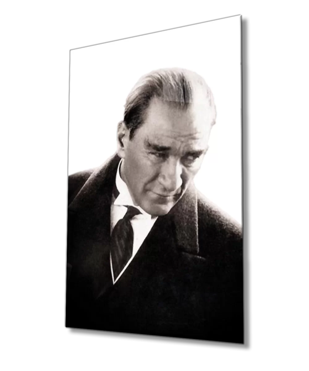 Ataturk Glass Painting