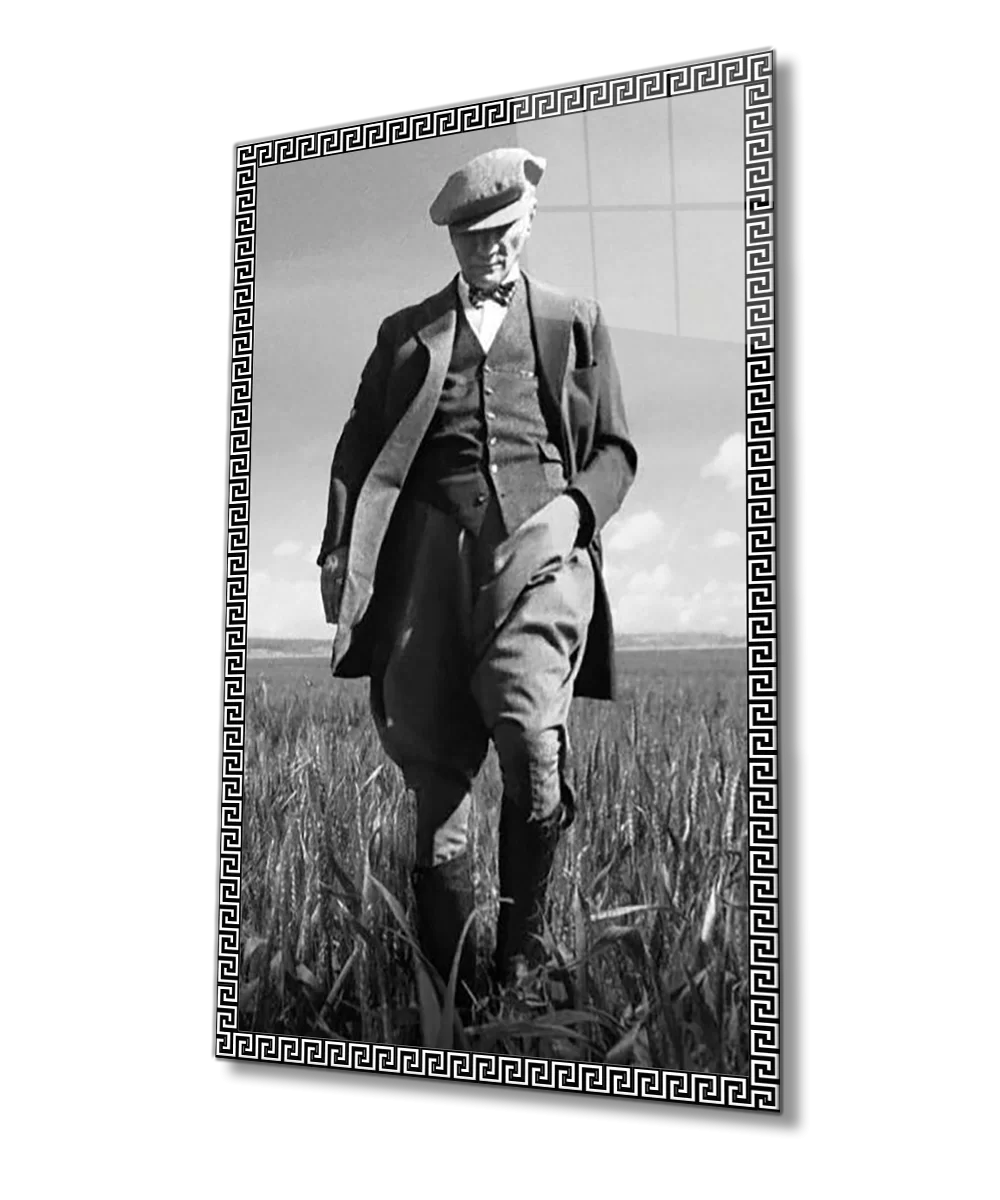 Ataturk Glass Painting