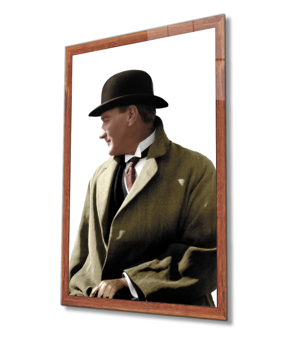 Ataturk Glass Painting