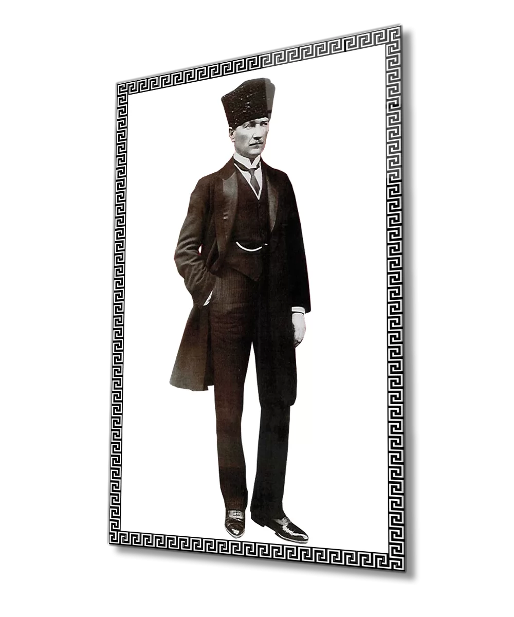 Ataturk Glass Painting