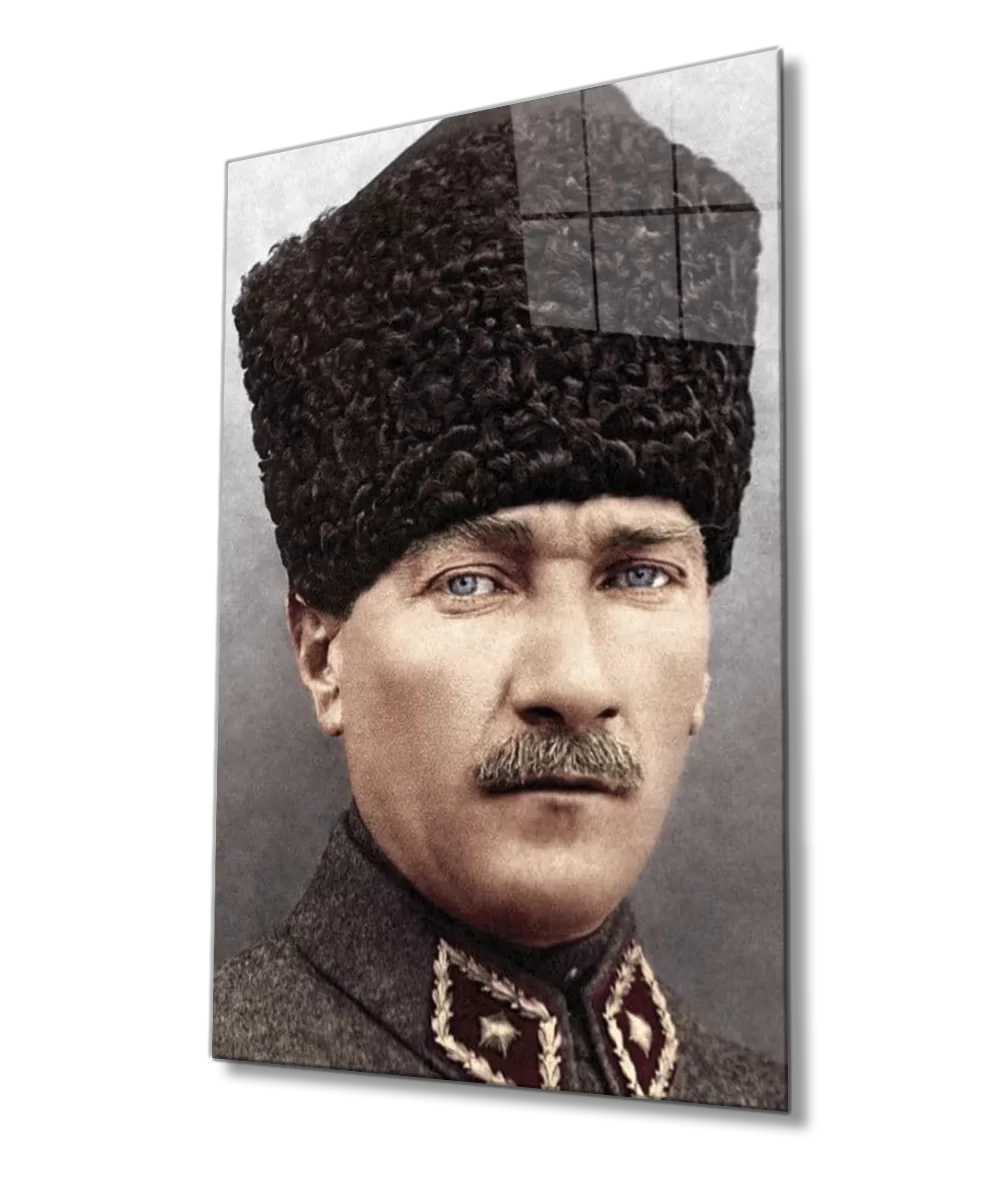 Ataturk Glass Painting