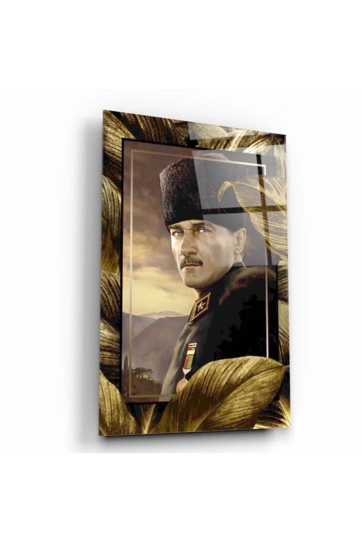 Ataturk Glass Painting