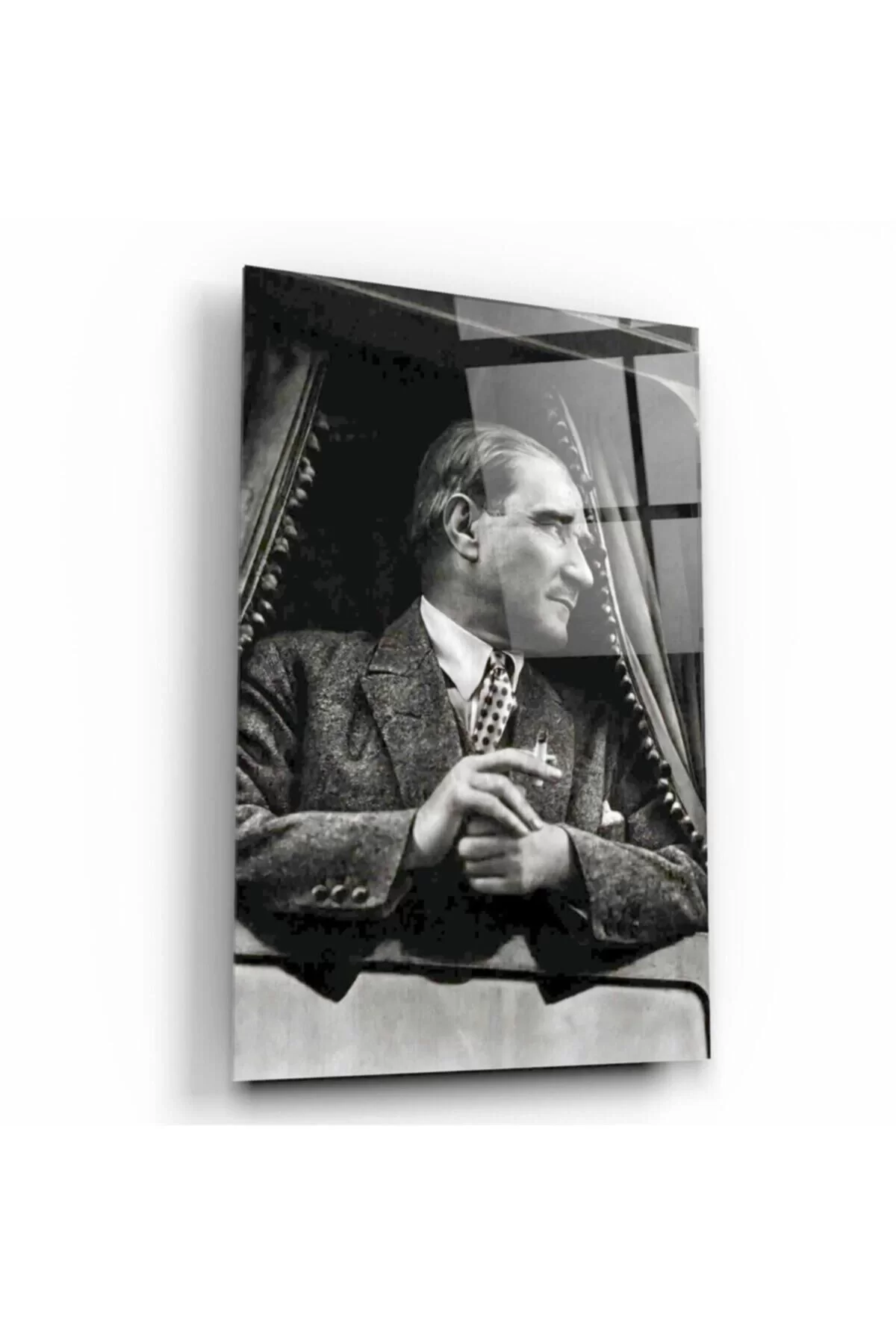 Ataturk Glass Painting