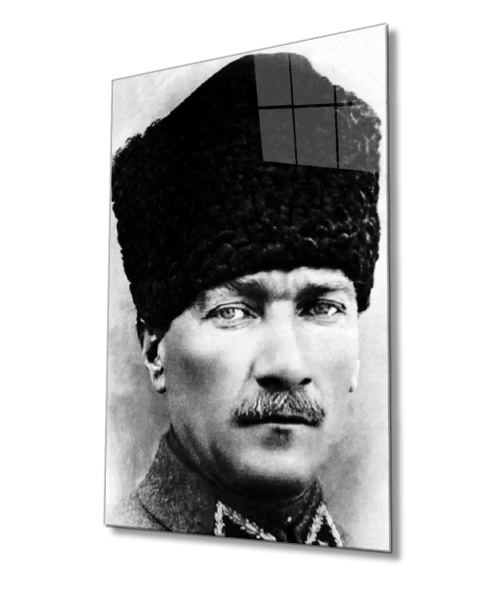 Ataturk Glass Painting