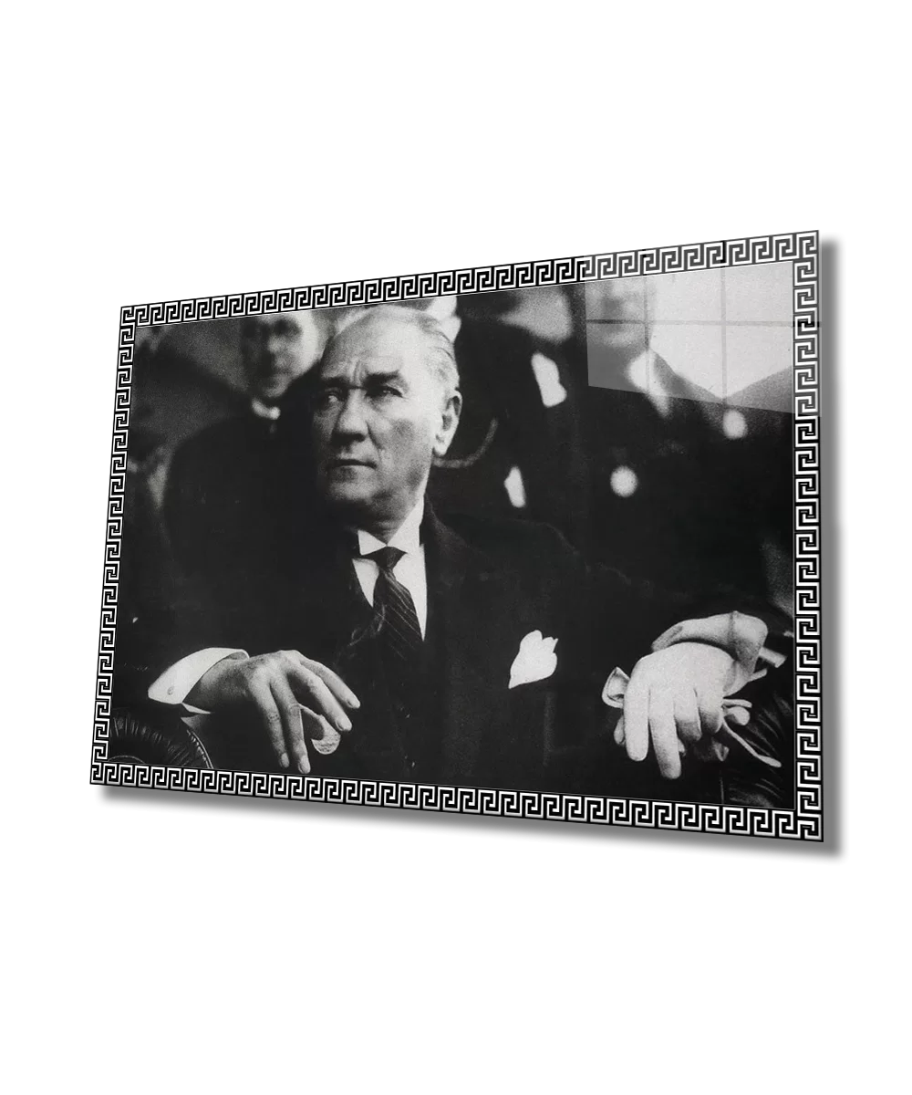 Ataturk Glass Painting