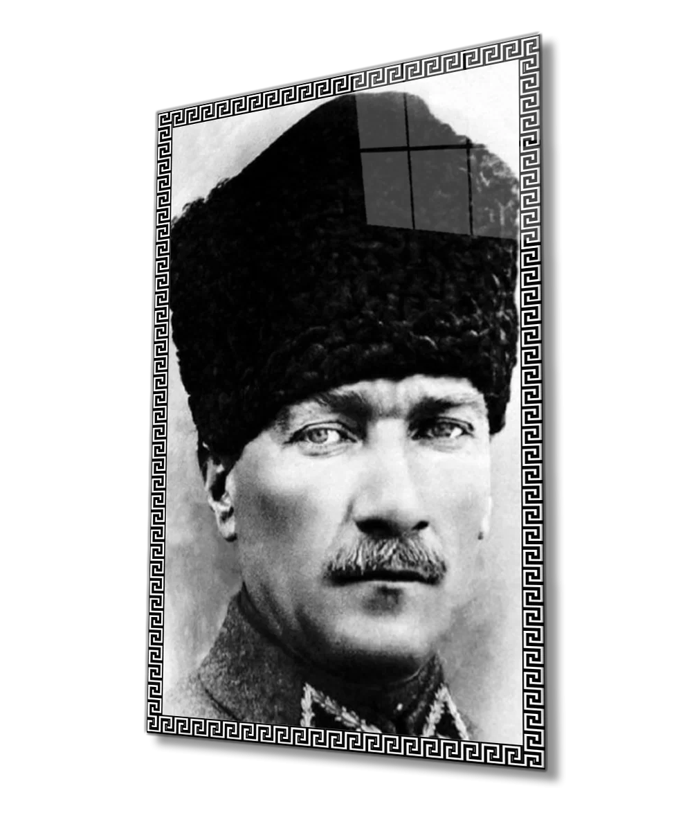 Ataturk Glass Painting