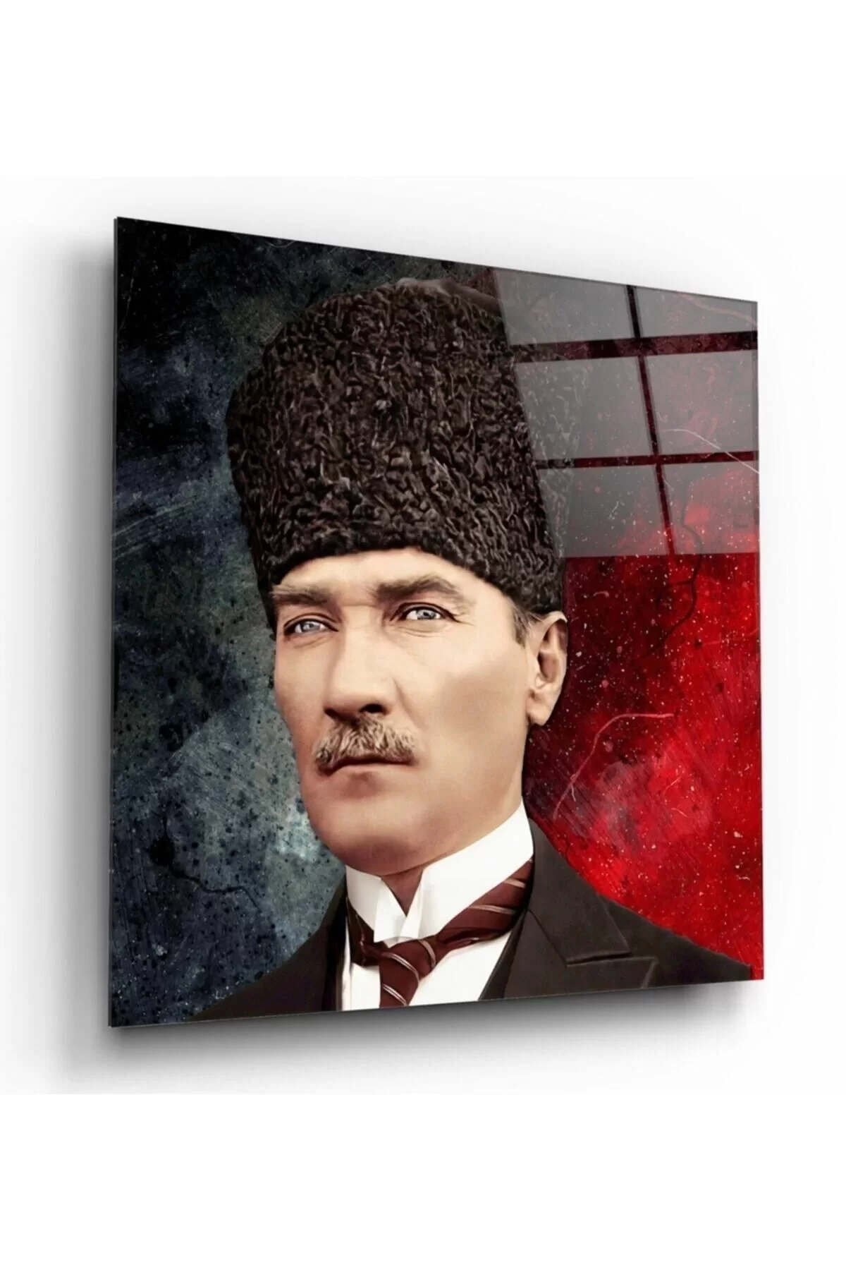 Ataturk Glass Painting