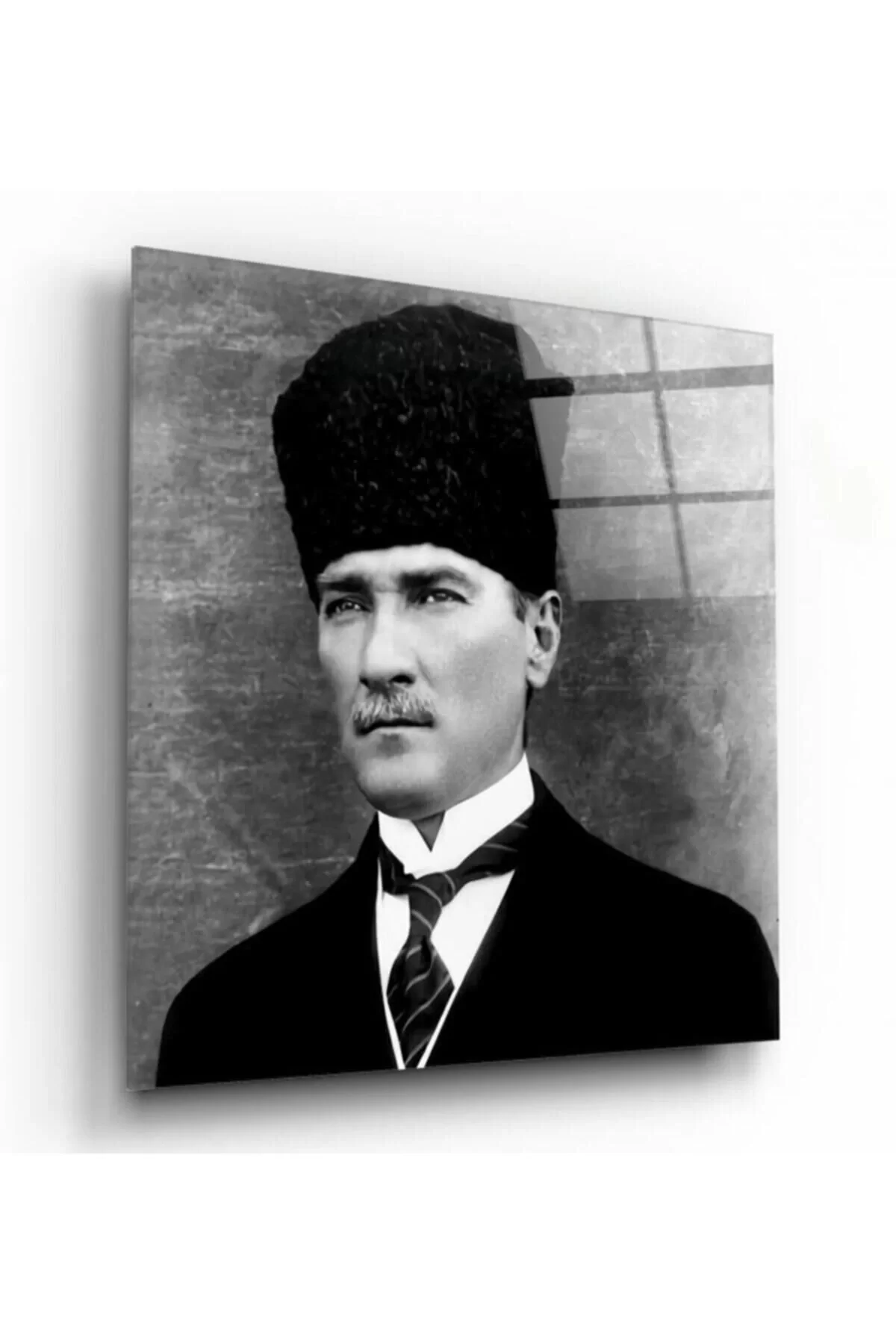 Ataturk Glass Painting