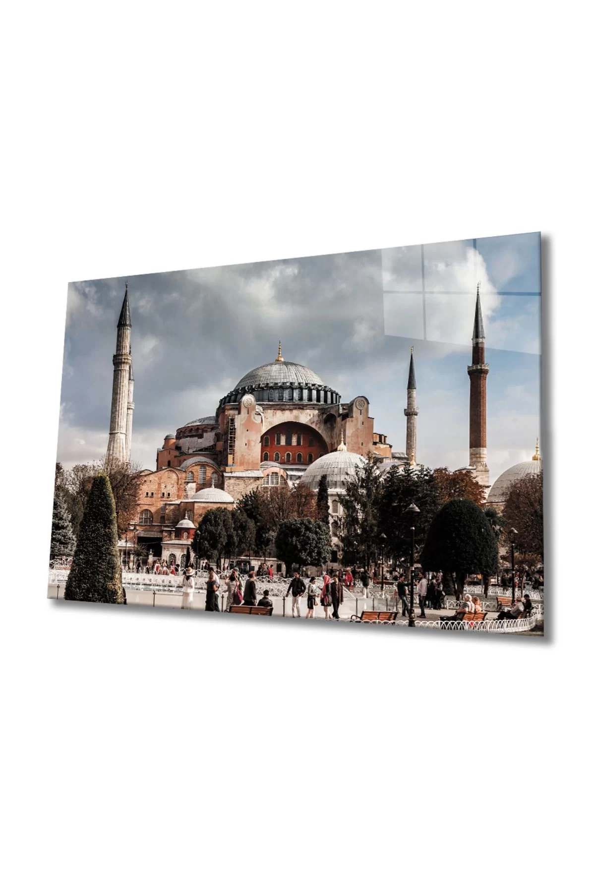 Hagia Sophia Mosque Glass Painting