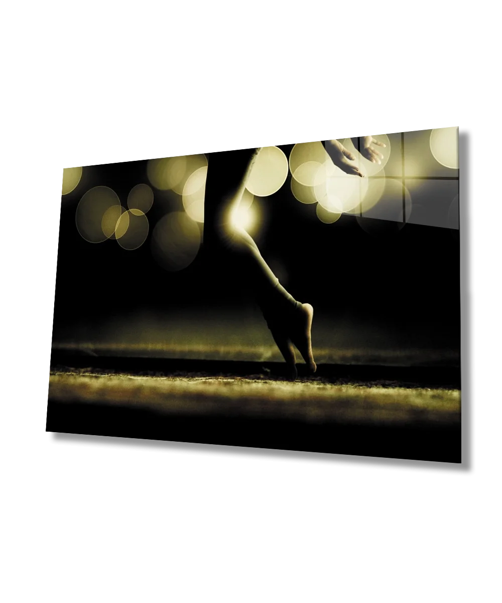 Ballerina Glass Painting