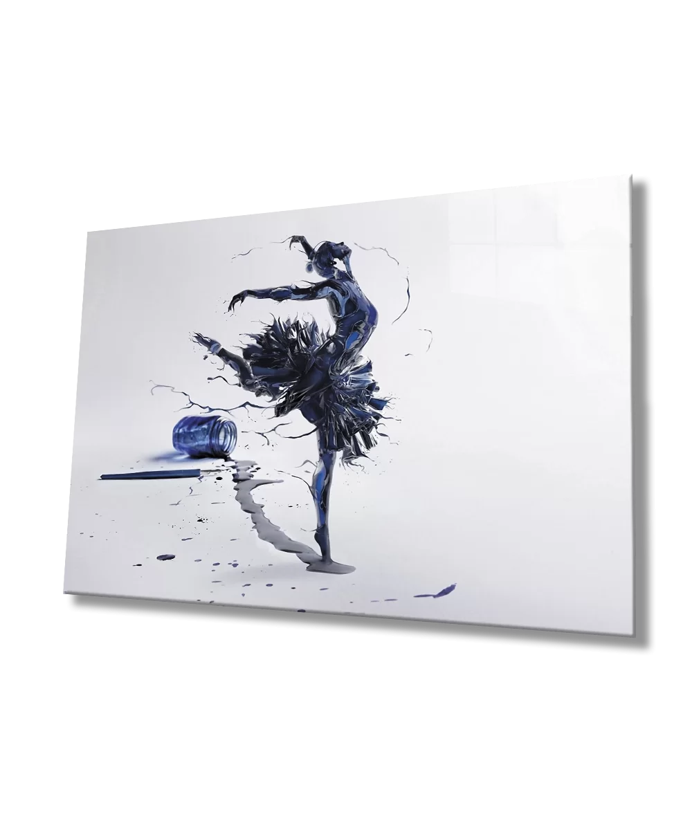 Ballerina Glass Painting