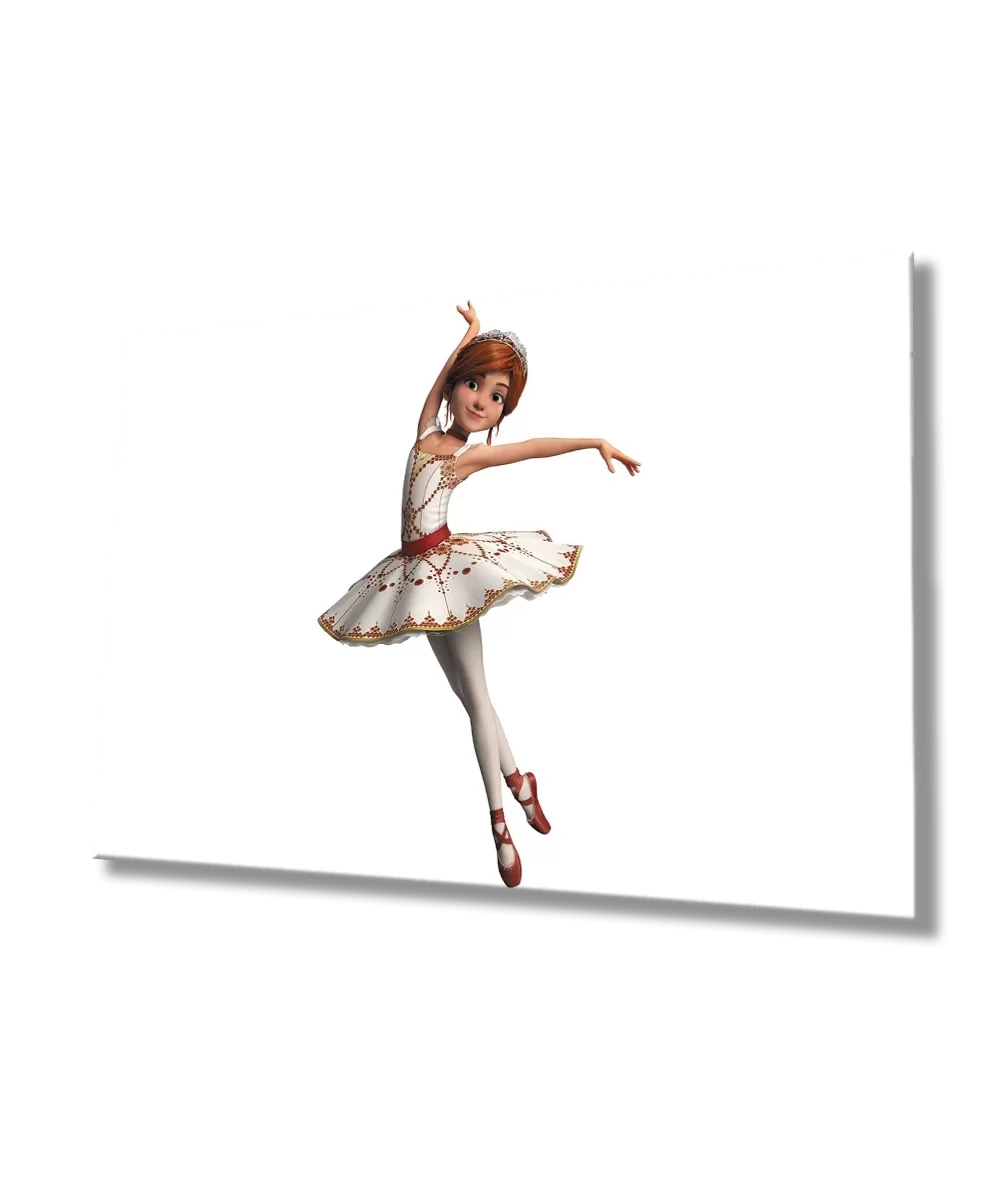 Ballerina Glass Painting