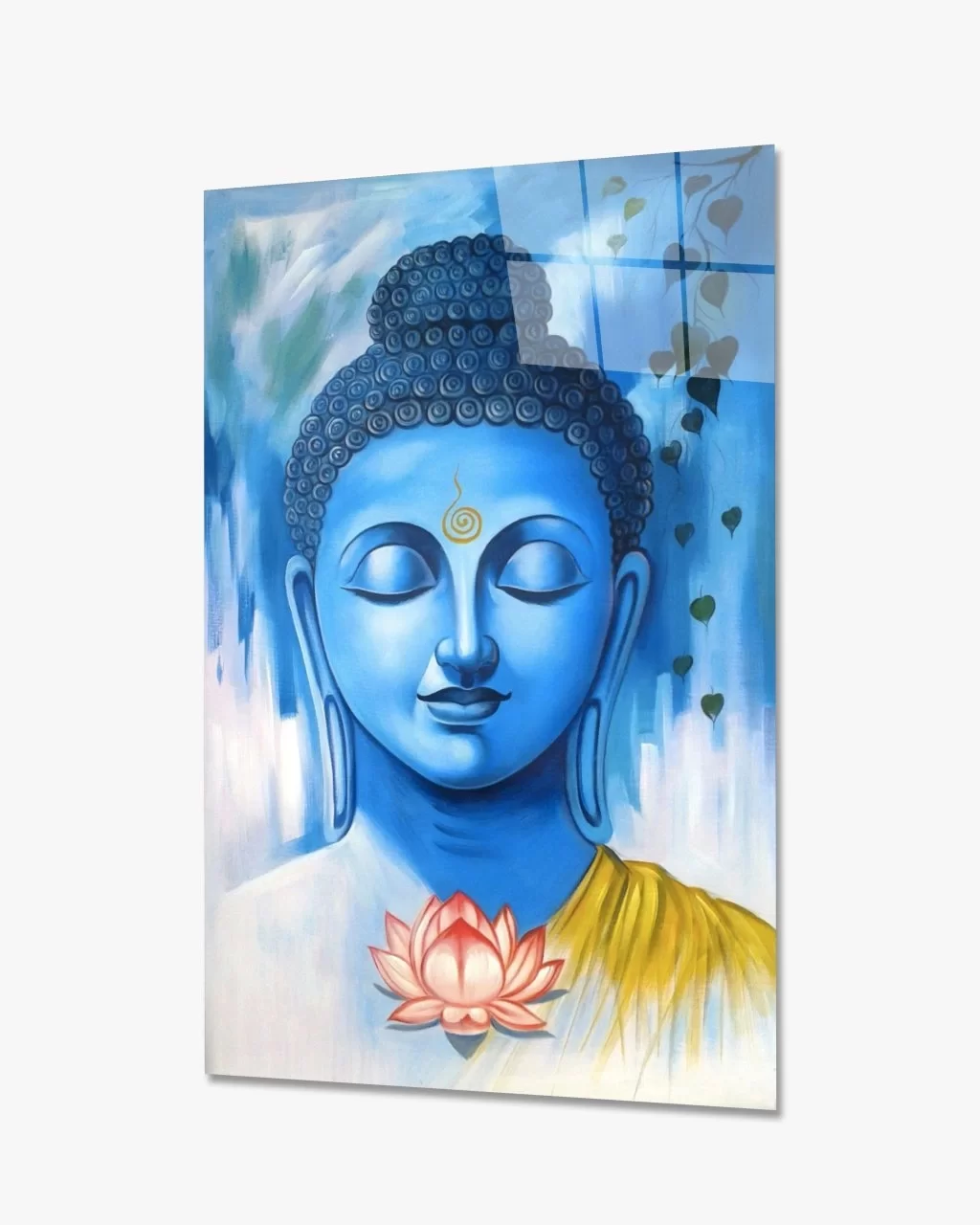 Buddha Glass Painting