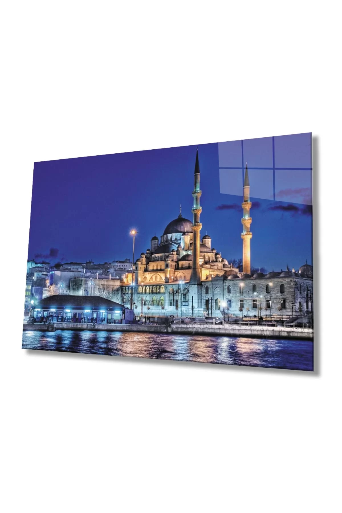 Mosque Landscape 4mm Durable Glass Painting Tempered Glass