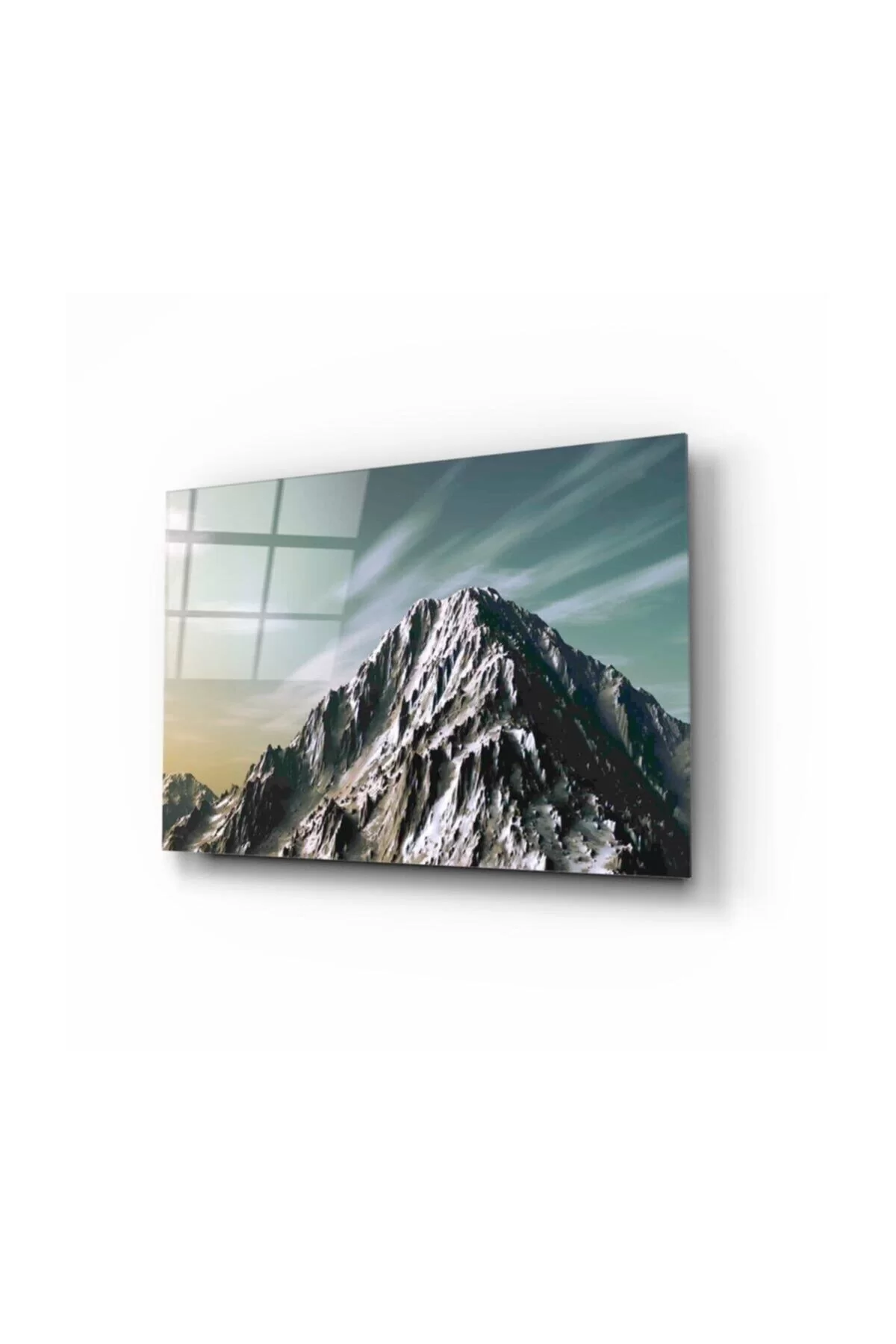 Mountain View Glass Painting 50x70 Cm