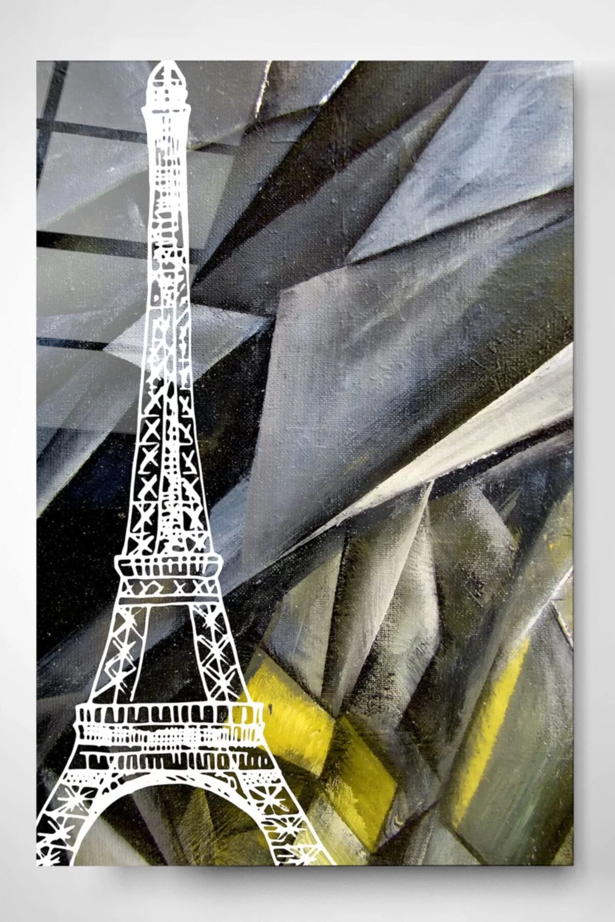 Digi-art Eiffel Tower Glass Painting 50x70