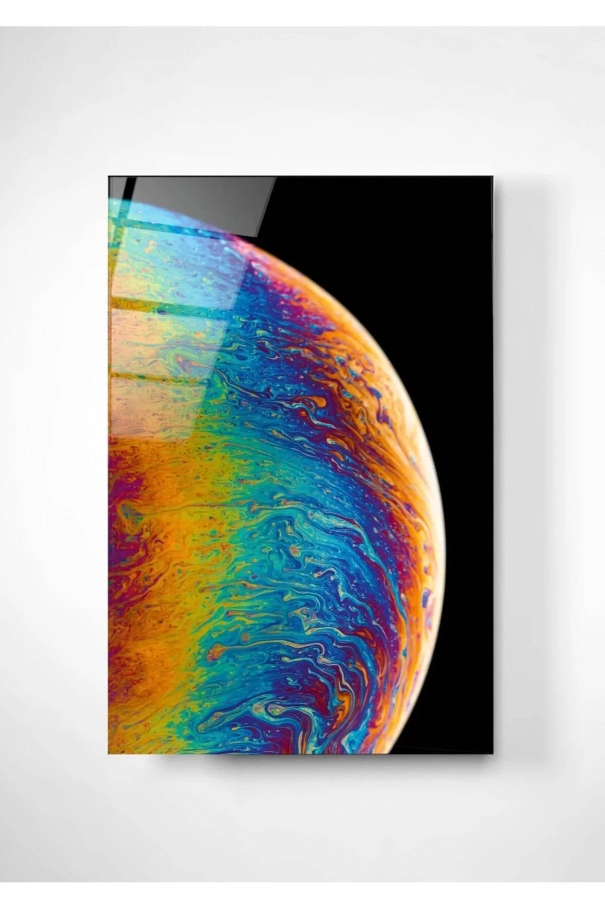 Digi-foto Colorful Planet Glass Painting 70x110