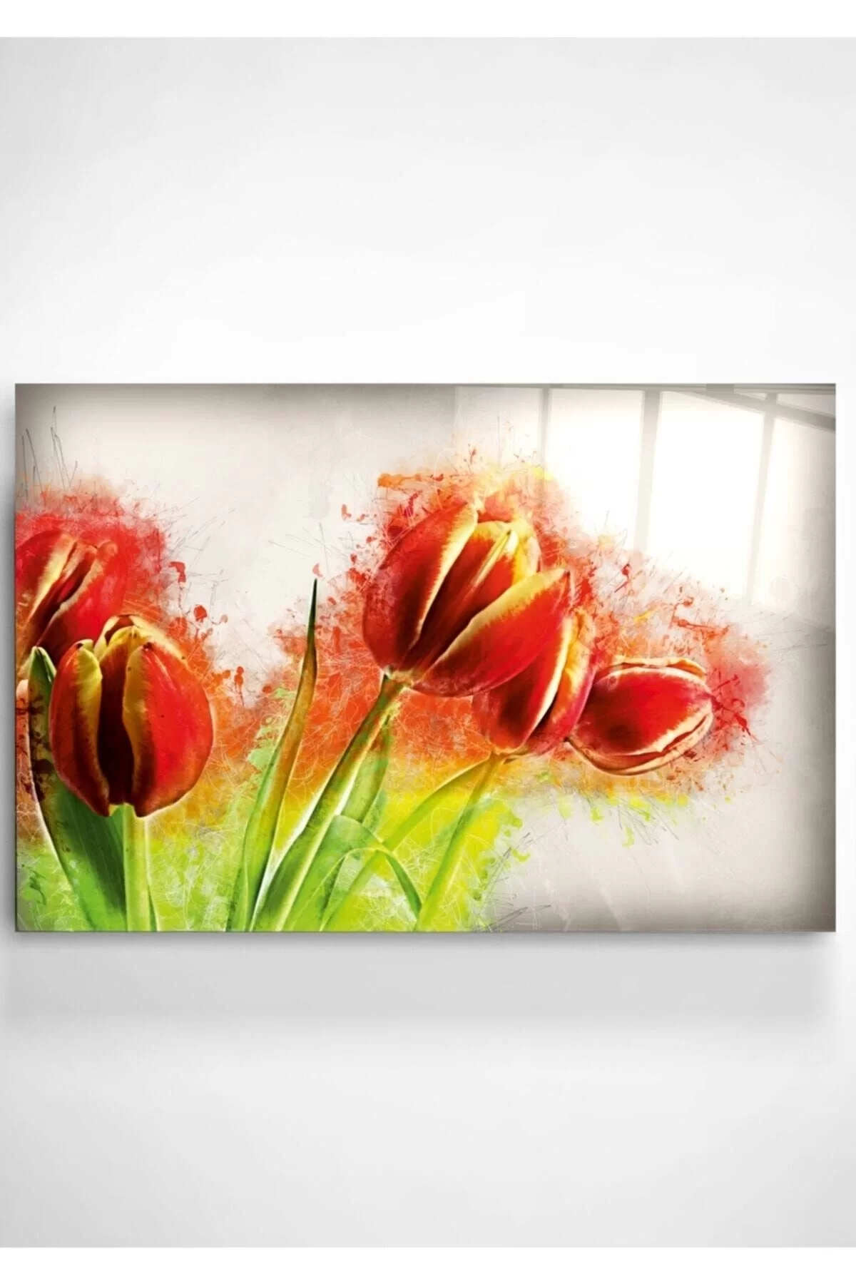 Digi-foto Flowers Glass Table 70x110