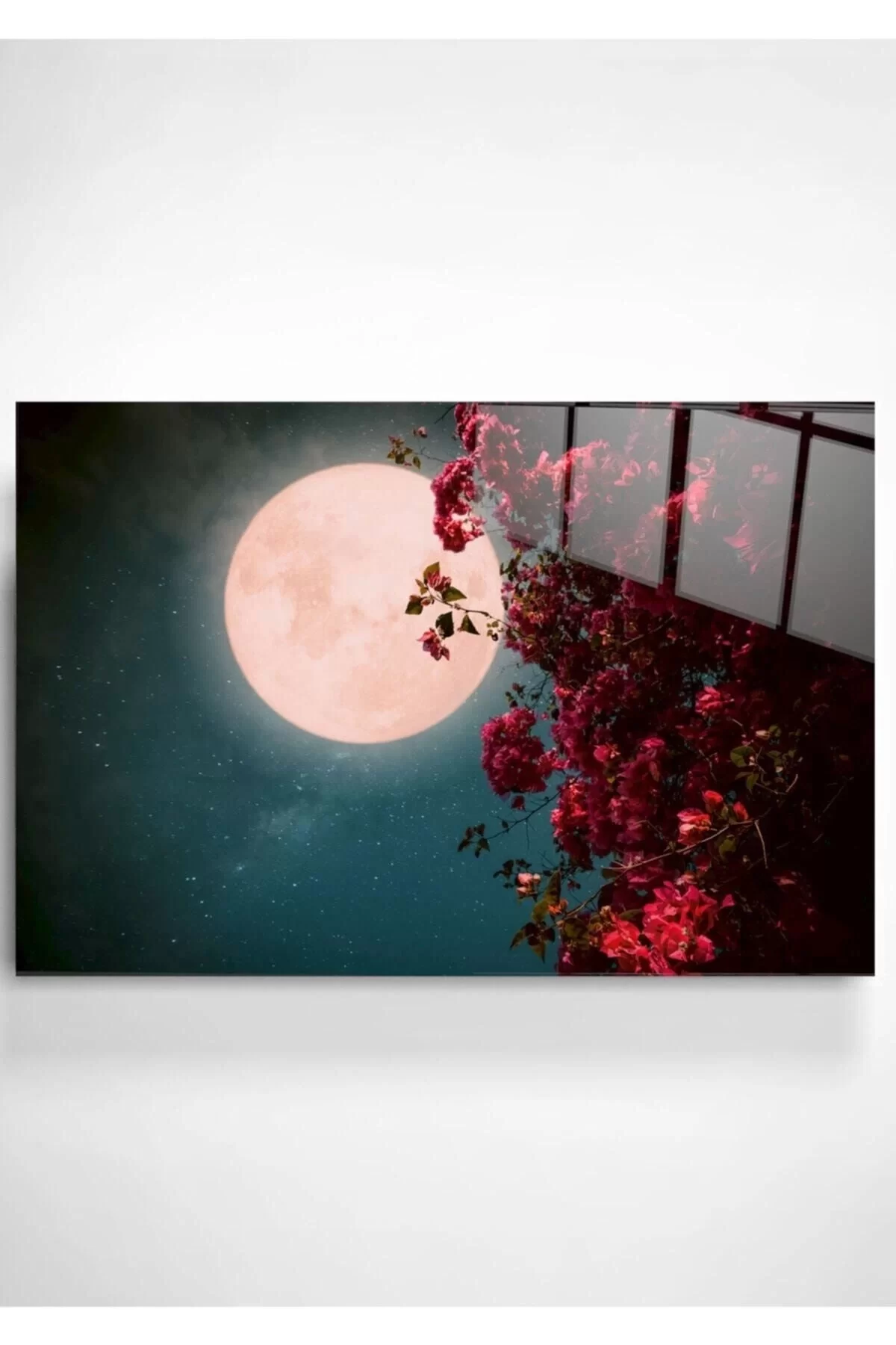 Digi-foto Full Moon Glass Painting 60x90