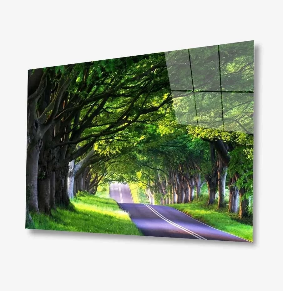 Nature Glass Painting