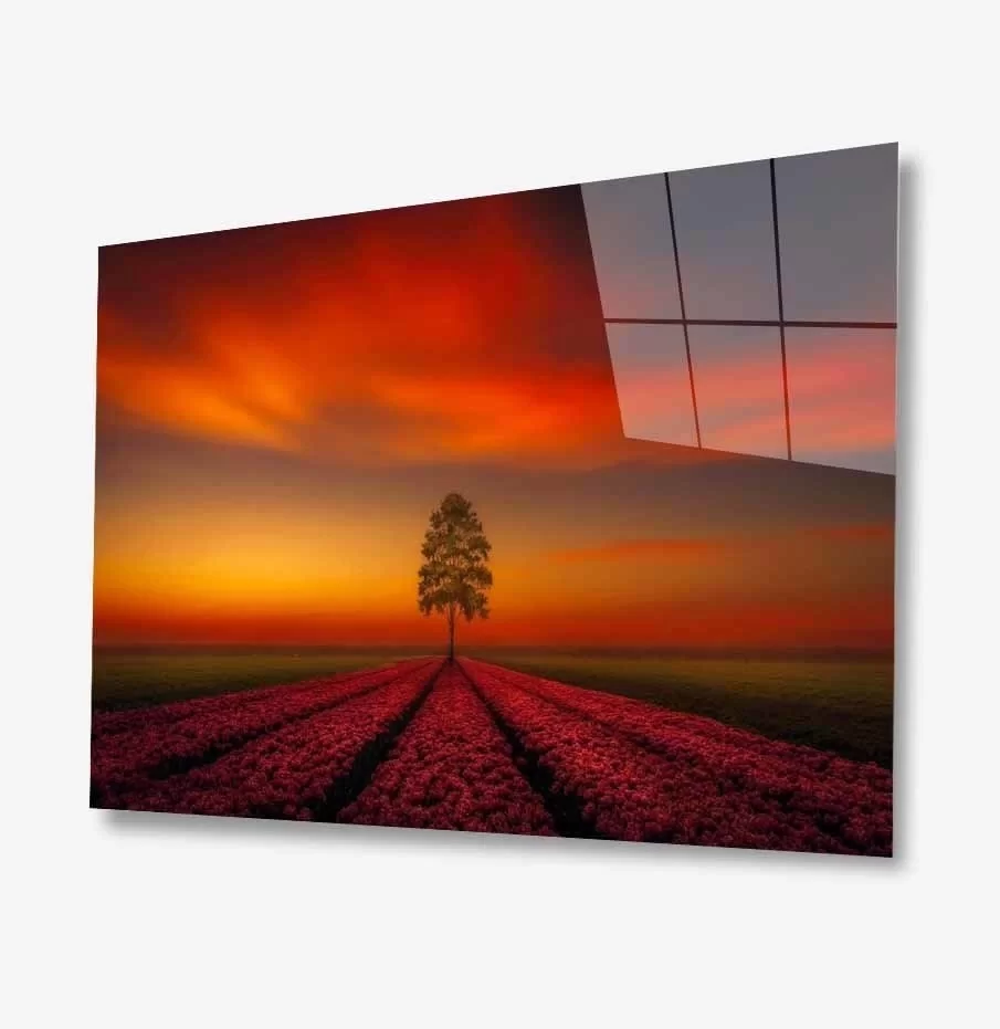 Nature Glass Painting