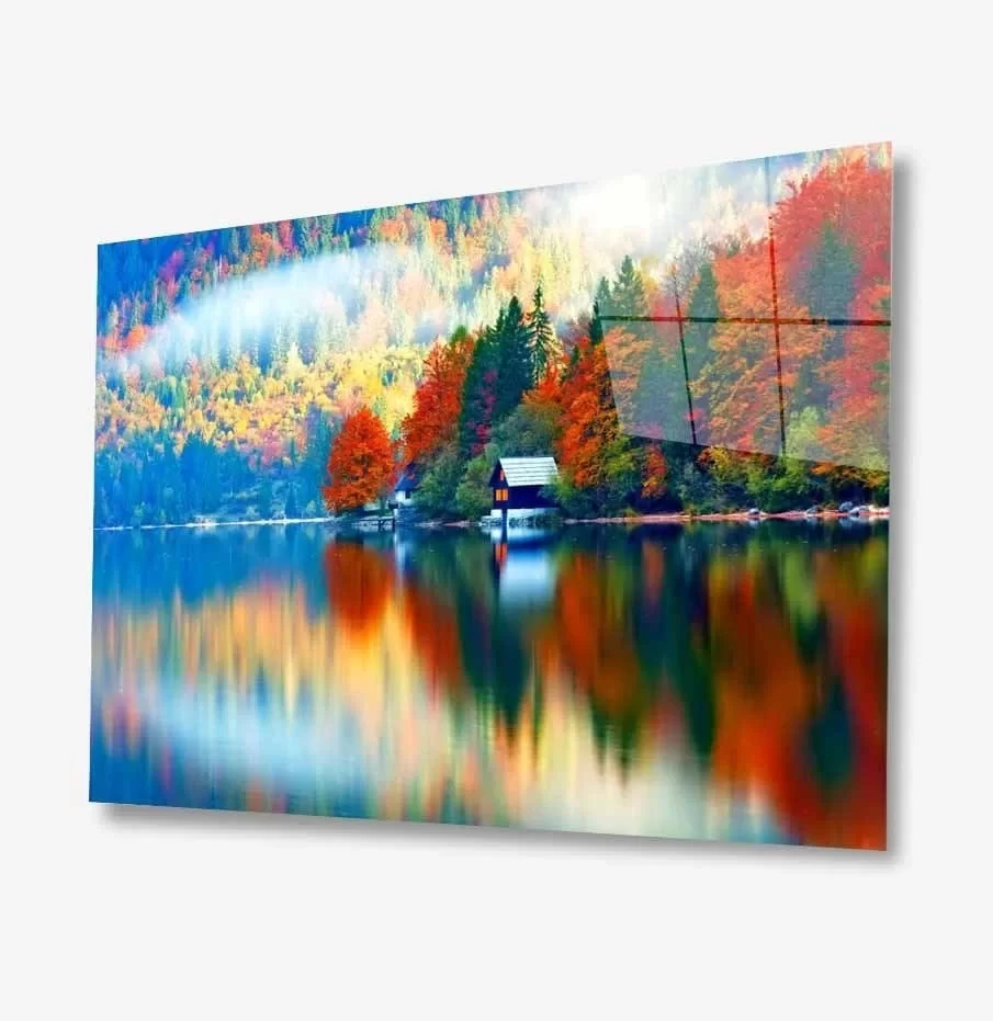 Nature Glass Painting