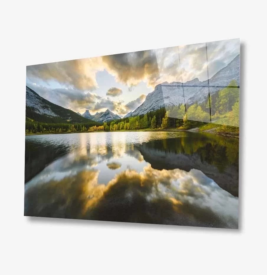 Nature Glass Painting