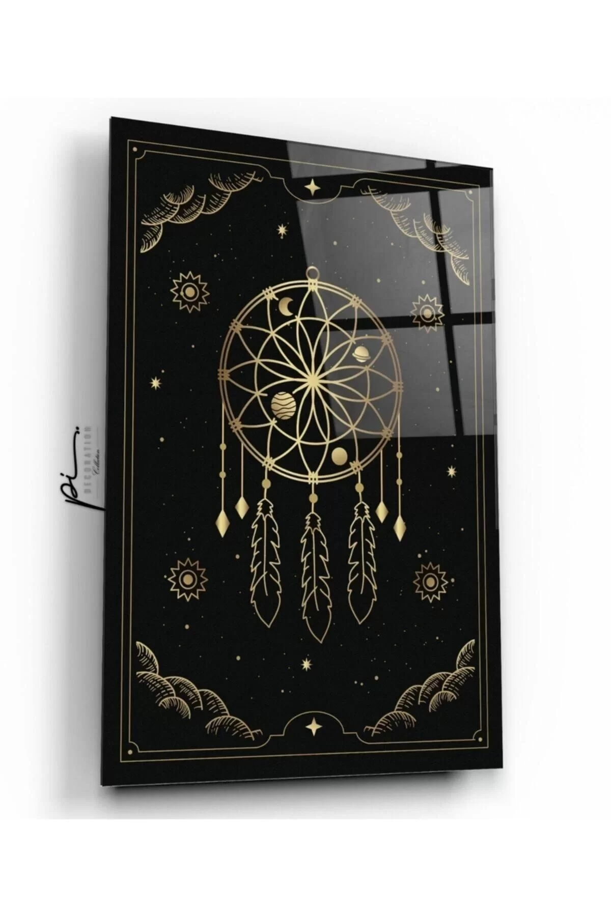 Dream Catcher Glass Painting